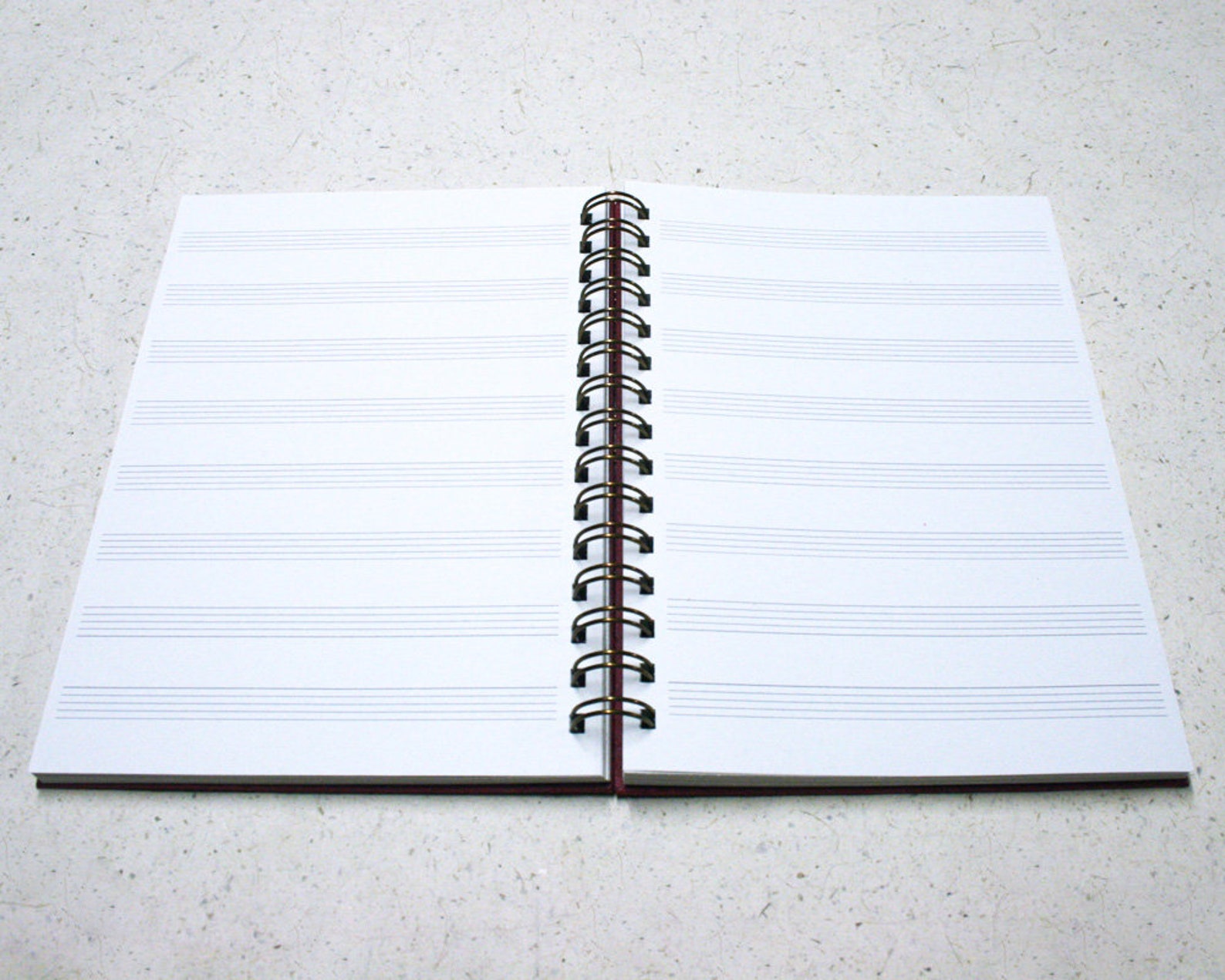 Music composition notebook Purple / Blank sheet music notebook Etsy