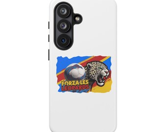 Etui na telefon Forza Les Leopards | Wytrzymałe etui z motywem piłki nożnej w kształcie lamparta