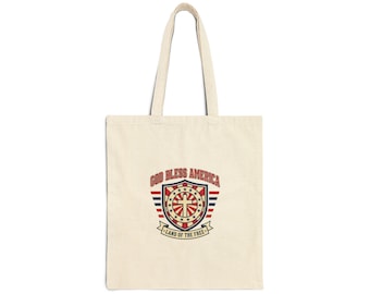 Torba vintage z herbem Faith & Freedom | Patriotyczna, 4 lipca, Liberty