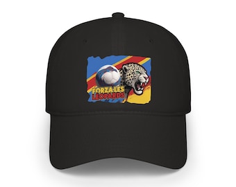 Czapka piłkarska Gonzales Leopards | Paski retro, głowa lamparta