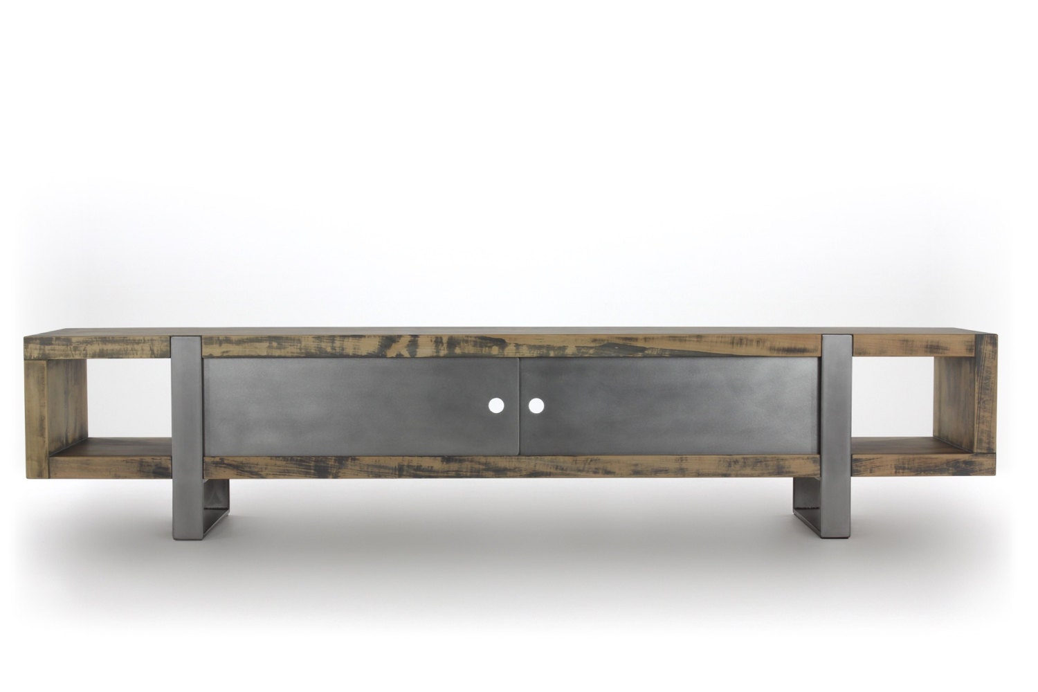 6' media console Etsy