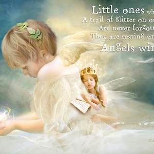 Little ones -  Quote.. Mounted or unmounted or two sizes of plaques or Notebook -All  signed  By Charlotte Bird
