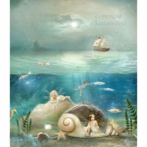 Fairy Art Print By Charlotte Bird. Prints hand signed