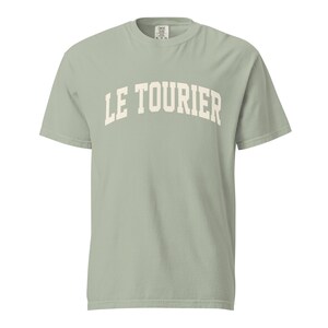 Le Tourier T-Shirt Sourdough Baker Gifts Unisex Garment-Dyed Heavyweight T-Shirt, Tshirt Gift, Baker Gifts, Bread, Starter