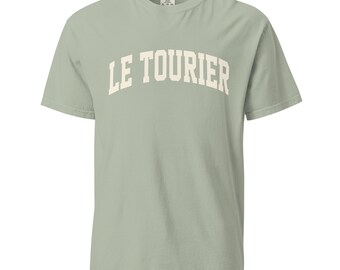 Le Tourier T-Shirt Sourdough Baker Gifts Unisex Garment-Dyed Heavyweight T-Shirt, Tshirt Gift, Baker Gifts, Bread, Starter