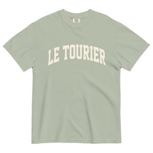 Le Tourier T-Shirt Sourdough Baker Gifts Unisex Garment-Dyed Heavyweight T-Shirt, Tshirt Gift, Baker Gifts, Bread, Starter