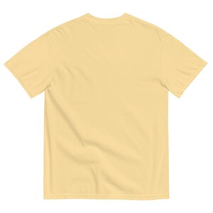 Croissant T-Shirt Sourdough Baker Gifts Unisex Garment-Dyed Heavyweight T-Shirt, Tshirt Gift, Baker Gifts, Bread, Starter