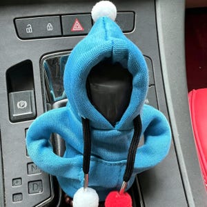 Universal Fit Hooded Shift Knob Protector, Fun and Functional Accessory for Manual or Automatic Vehicles