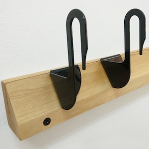 Modern Entryway Hooks Swan Wall Hooks image 9