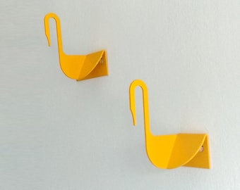 Modern Entryway Hooks | Swan Wall Hooks