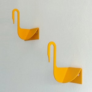 Modern Entryway Hooks Swan Wall Hooks image 2