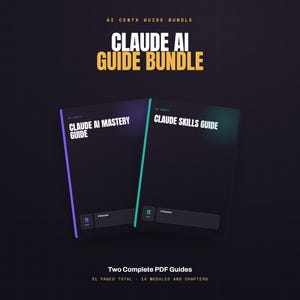 Claude AI Guide Bundle | Master Claude Skills, Prompts, Projects & AI Automation | 2 Book Set for Beginners to Pro | AI workbook template image 9