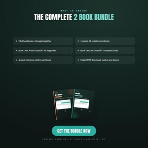 AI and ChatGPT Guide Bundle | 2 Handbooks for Beginners to Advanced | Learn AI, Setup, Features and Workflows | AI Workbook, Guide Template image 9