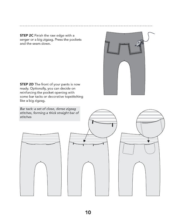 kids slim harem pants pdf sewing pattern tutorial digital download pockets elastic waistband easy quick sew sizes 0 3m 5 6y drawing pants tutorial