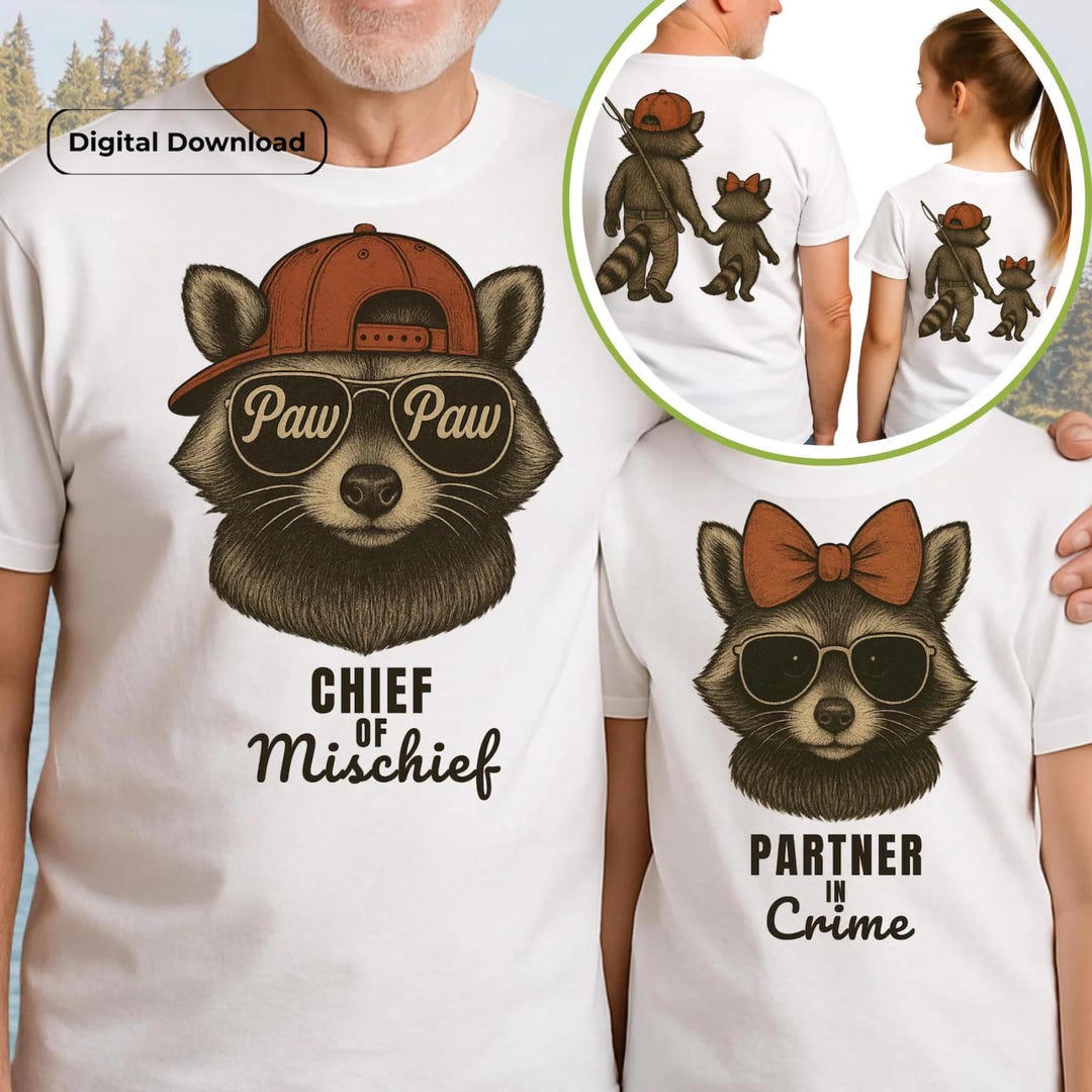 Funny Pawpaw PNG Bundle | Grandfather Father’s Day Shirt Design | Chief ...
