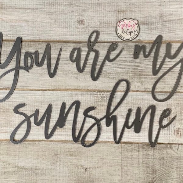 You Are My Sunshine Wood Sign Etsy