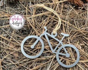 Bike Metal Ornament | Mountain Bike Decor | Bicycle.
