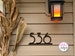 Metal House Number Sign | Metal Address Numbers | Address Number Sign | Custom Metal Address Sign | Style A13 