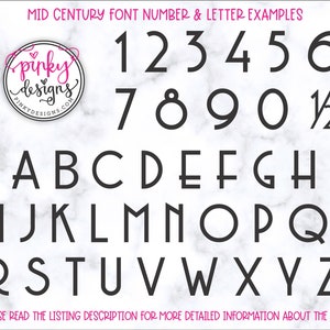 Mid Century Modern Metal House Numbers & Address Letters | MCM Home ...