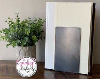Modern Metal Bookends | Bookshelf Decor | Home Office Decor | Book Organizer | Minimalist Bookends | Modern Bookend | Metal Book Holder