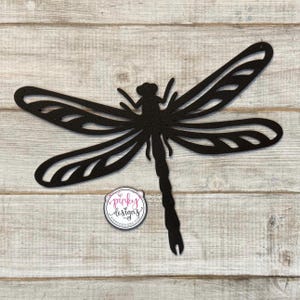 Dragonfly Metal Wall Art, Outdoor Patio and Garden Decor, Metal Dragonfly.