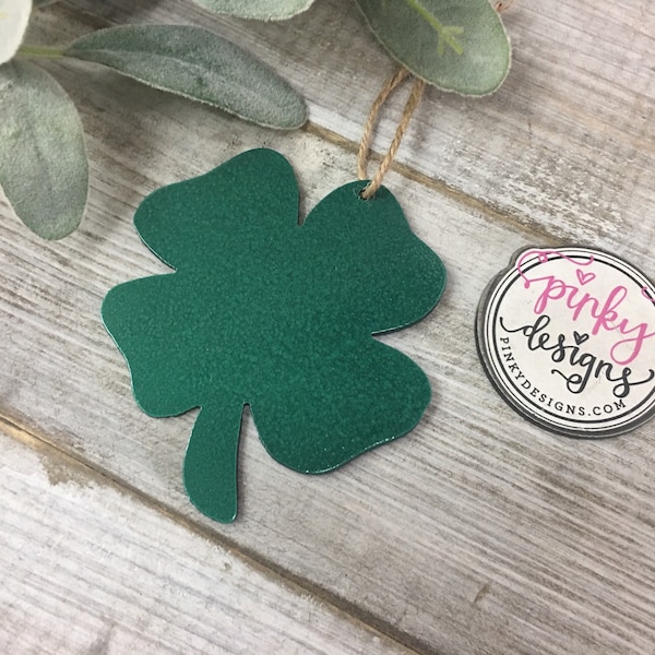 Shamrock Metal Ornament | Christmas Tree Decor | Saint Patrick | Clover Ornament | Lucky Clover | Shamrock