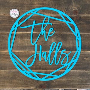 Custom Metal Family Name Sign | Housewarming Gift. image 11