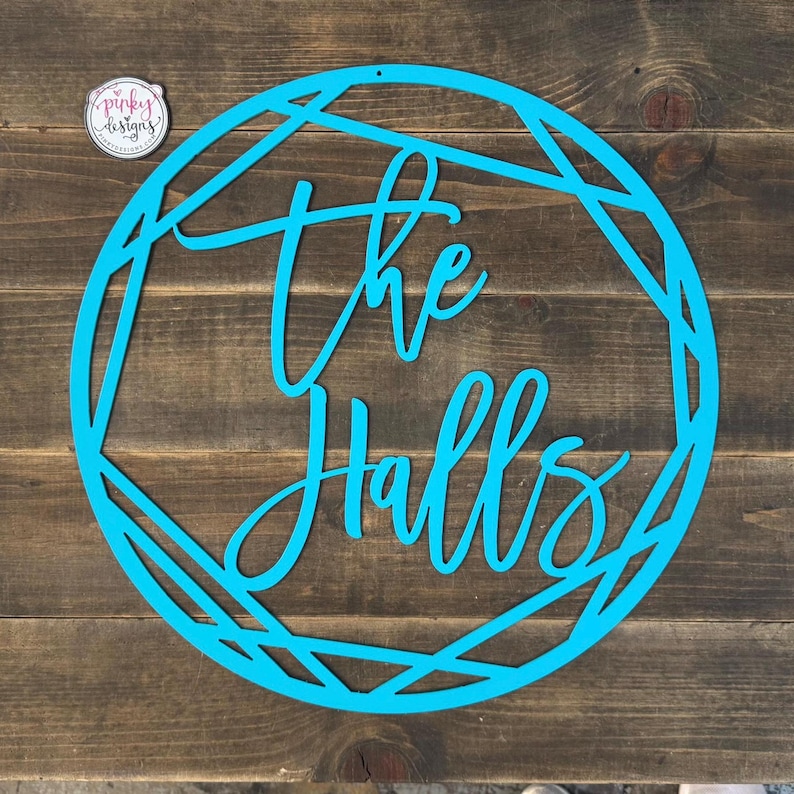 Custom Metal Family Name Sign | Housewarming Gift. image 11