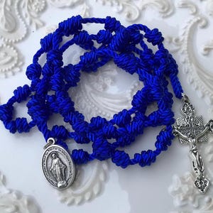 Twine Rosary Catholic Rosary Cord Rosary Knotted Rosary Rope Rosary