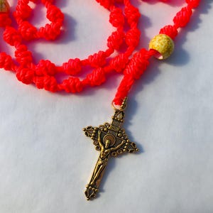 Knotted Rosary Cord Rosary Twine Rosary