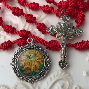 Knotted Rosary Catholic Rosary Cord Rosary Twine Rosary Rope Rosary