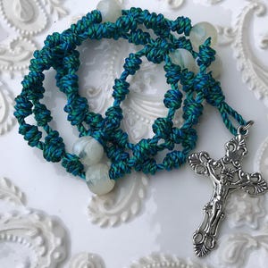 Knotted Rosary Catholic Rosary Cord Rosary Twine Rosary Rope Rosary