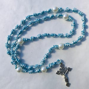 Knotted Rosary Cord Rosary Twine Rosary