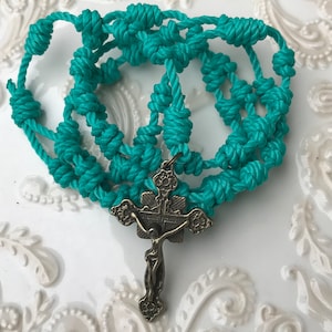 Knotted Rosary Catholic Rosary Cord Rosary Twine Rosary Rope Rosary