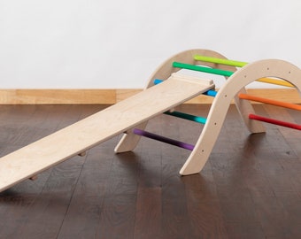 Wooden Climbing Equipment And Toys For Active Play Par Wiwiurka