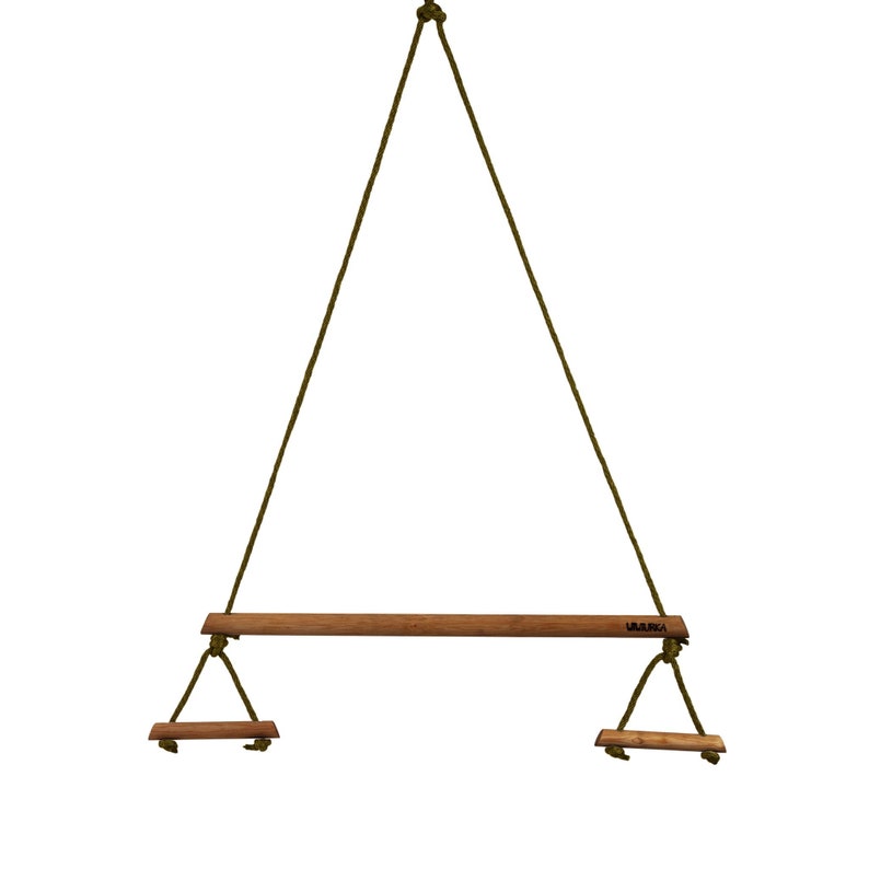 Wooden Trapeze Bar / Indooroutdoor Play Structure/ Wood Swing Etsy
