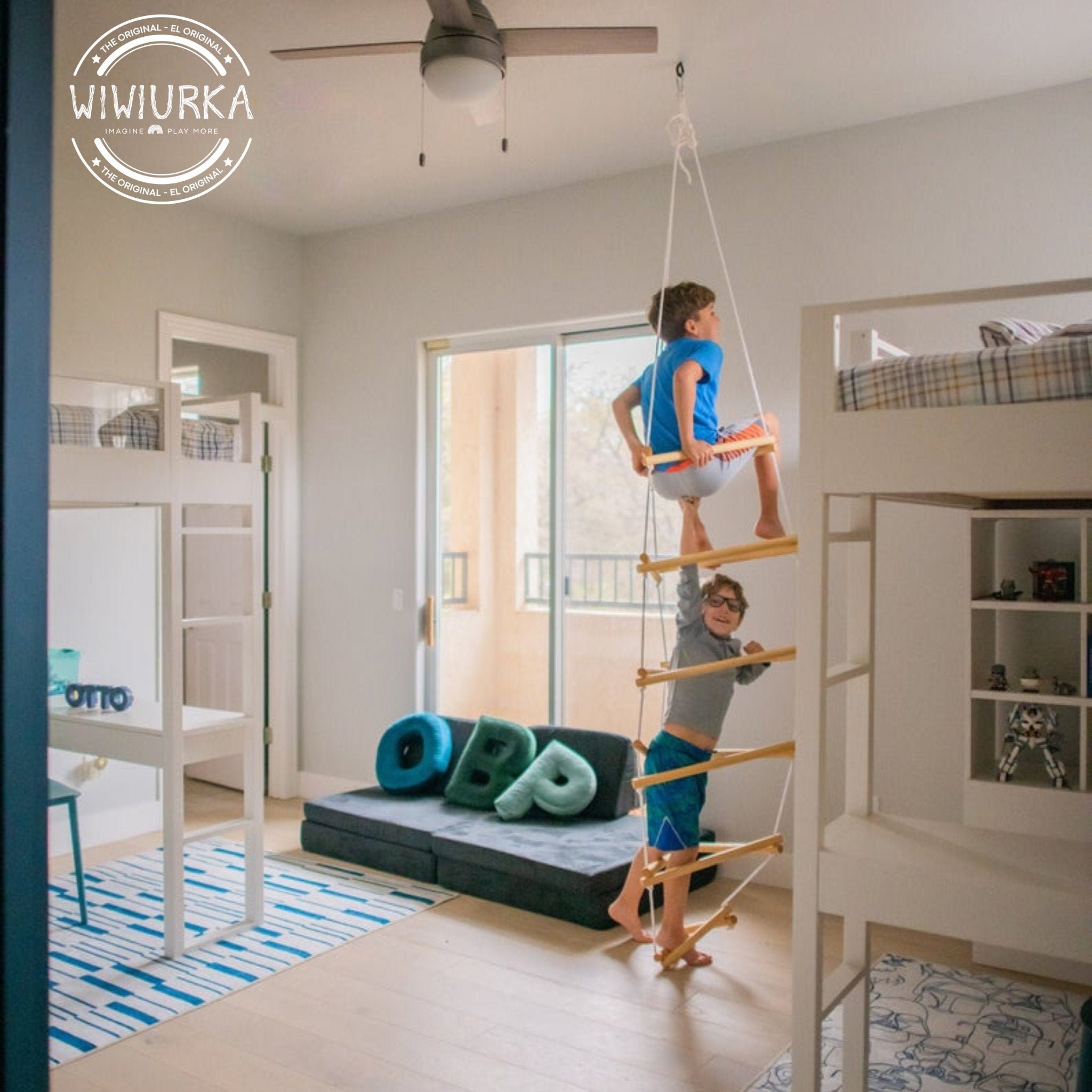 indoor monkey bar set