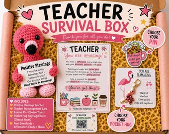 Teacher Gift Box, Teacher Appreciation Gift, End of Term Teacher Gift, Thank You Teacher Gift, Teacher Survival Kit, Teaching Assistant Gift