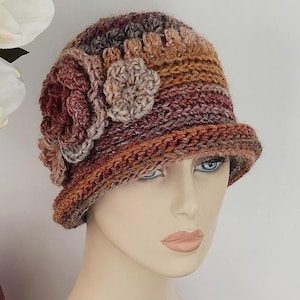 Crochet Hat, Women&#39;s Winter Hat, Winter Hat Women, Womens Hat, Crochet Hats, Cloche Hat, Women&#39;s Hats, Winter Accessories, Women Accessories