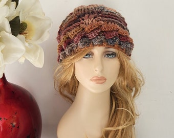 Crochet Womens Hat, 3D Womens Hats, Handmade Winter Hats. Crochet Women Hats, Crochet Hat, Crochet Hat Women, Winter Hats Women, Beanie