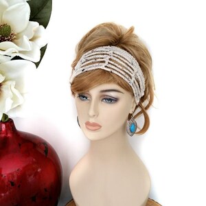 Crochet Headband Boho Headband Hippie Headband Hair - Etsy