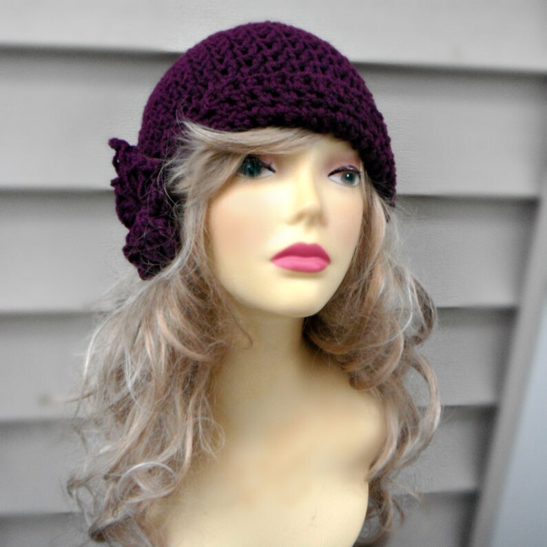 Womens Crochet Hats Hair Accessories Crochet Beanie Etsy