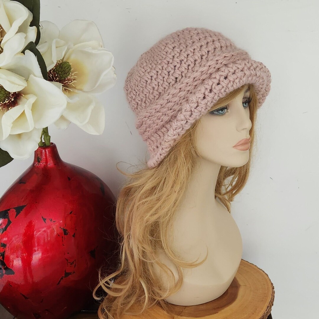 Chunky Bucket Hat Crochet Winter Women's Hat Bucket Etsy