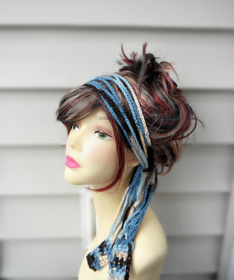 crochet hair jewelry