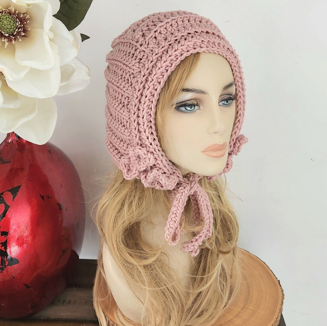 Terra Hand Crochet Bonnet