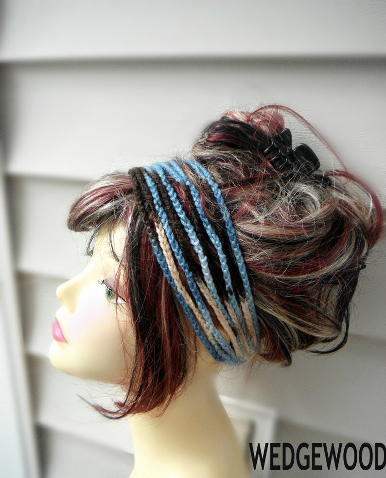 crochet hair jewelry