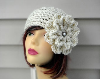 Scalloped Crochet perverze 帽子 Perverze Scalloped Crochet Headdress 帽子