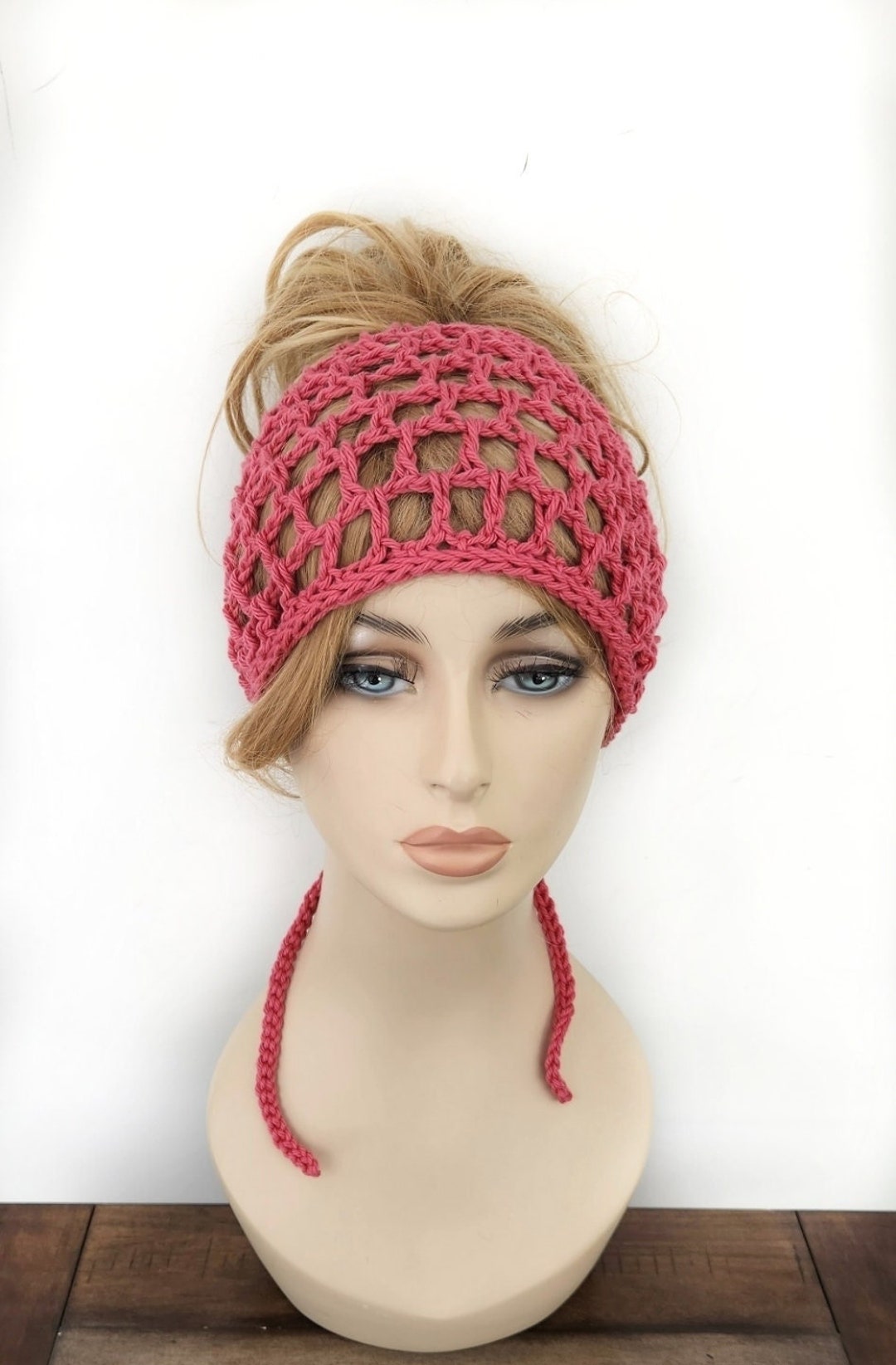 Extra Wide Soft Crochet Cotton Headband Crochet Accessories Etsy