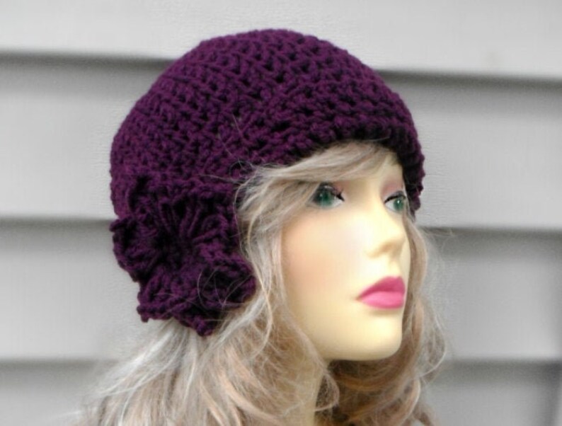 Womens Crochet Hats Hair Accessories Crochet Beanie Etsy