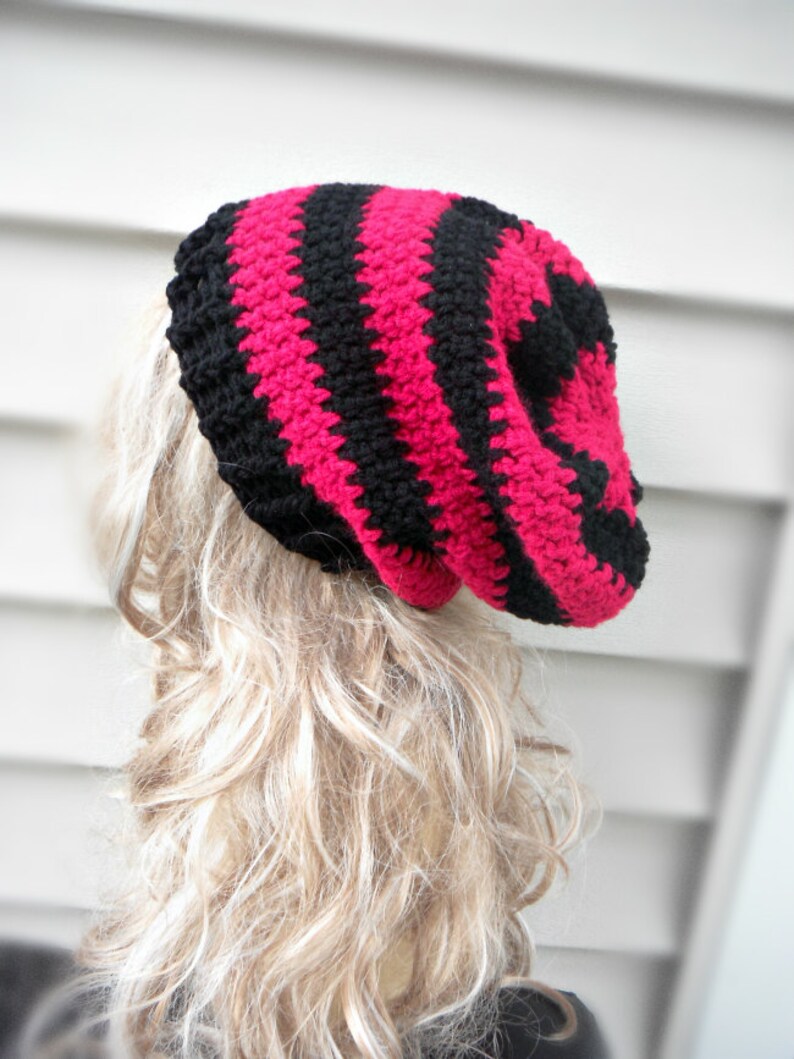 pink slouch hat